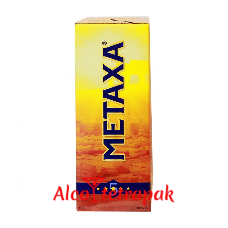 Метакса 5 звезд (Metaxa 5*) 2 литр...